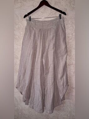 Free People Gaucho Striped Pants